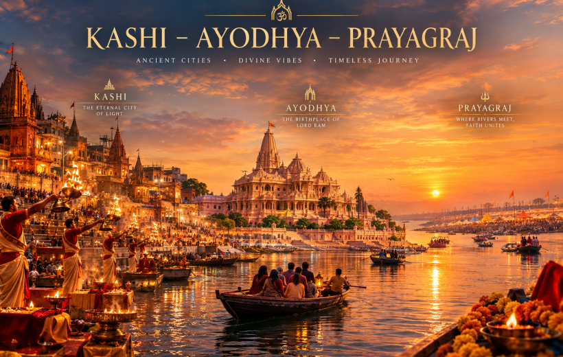 Kashi - Ayodhya - Prayagraj